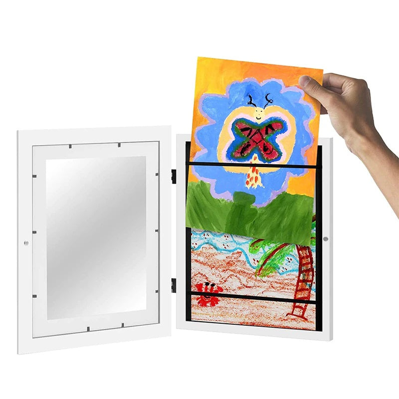 Photo Frame for Children's Drawings | Front Load