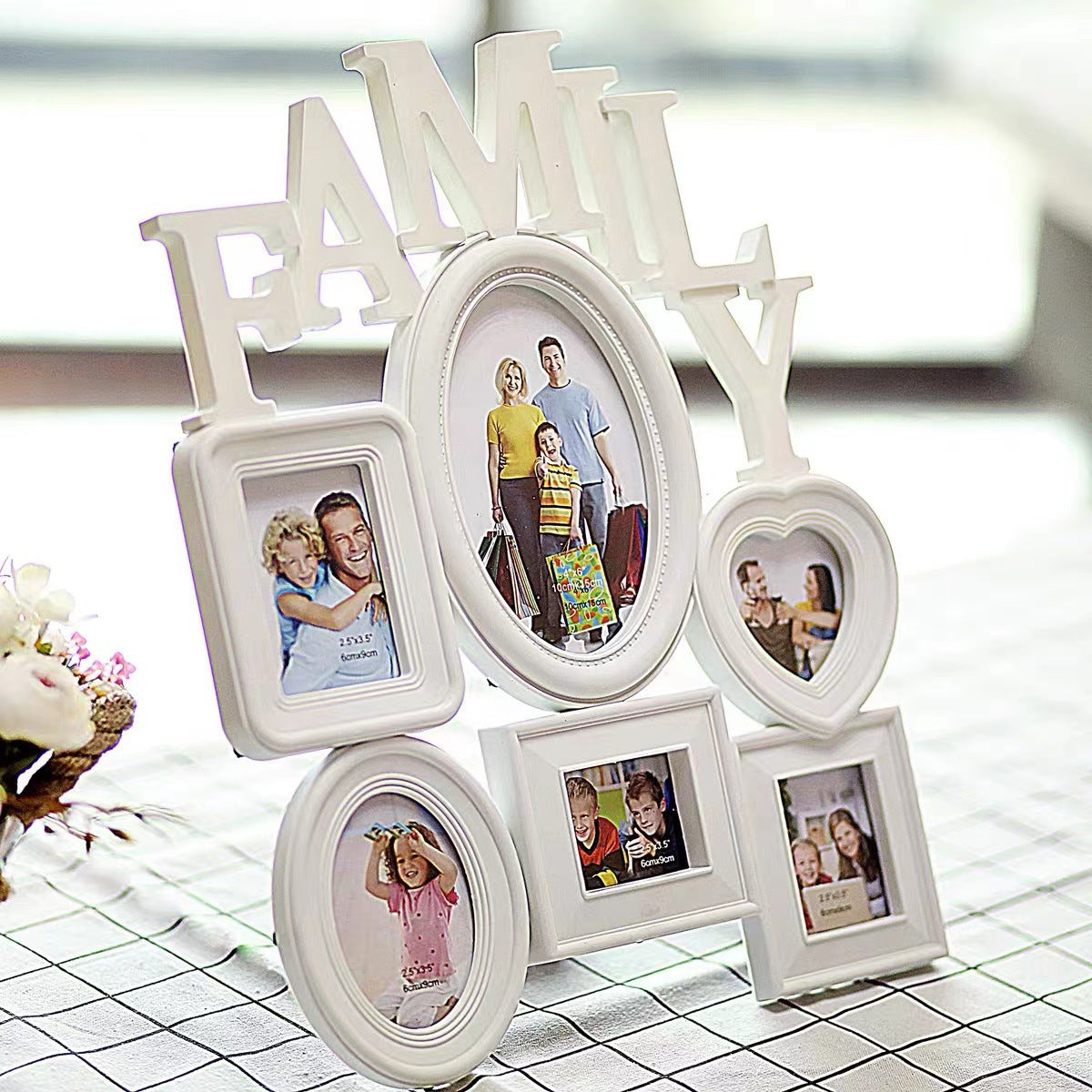 Photo Frames Family Collage with 6 Frames | Wall & Tabletop