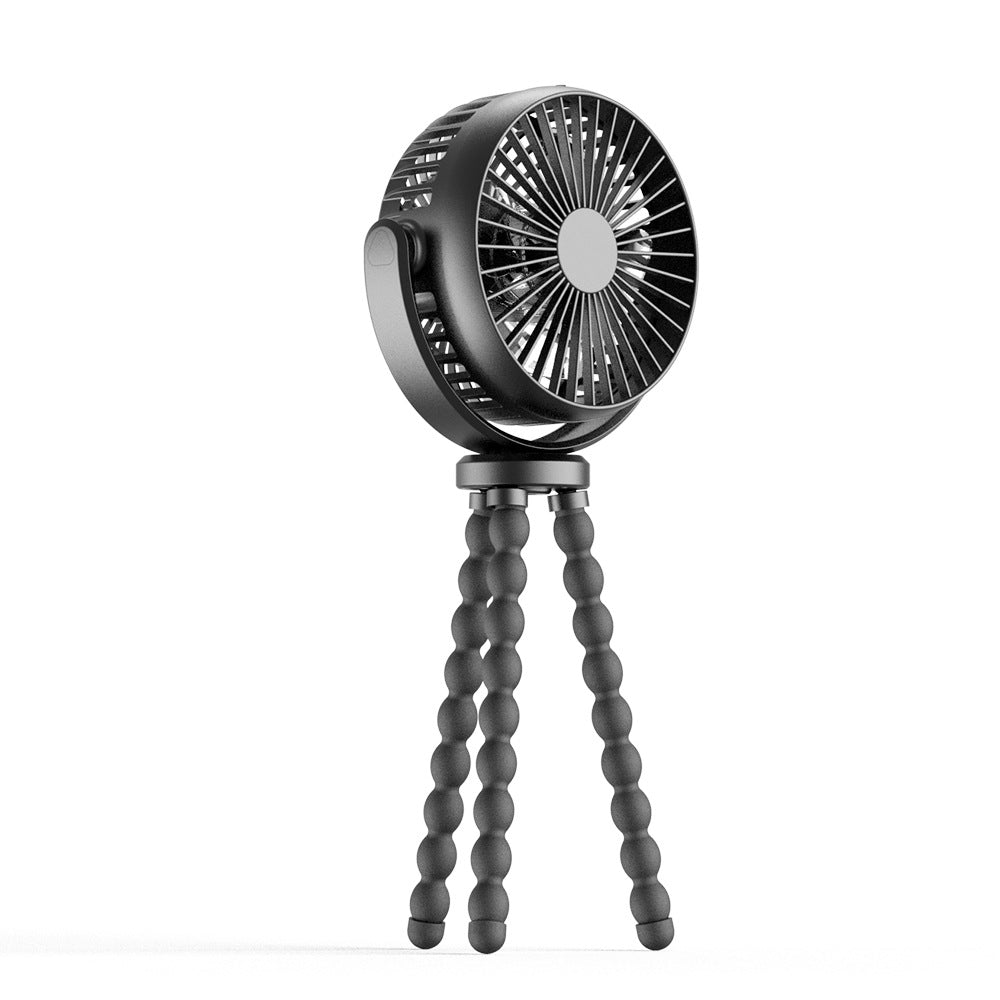 Portable Fan Stroller Clip-On with Tripod | Rechargeable