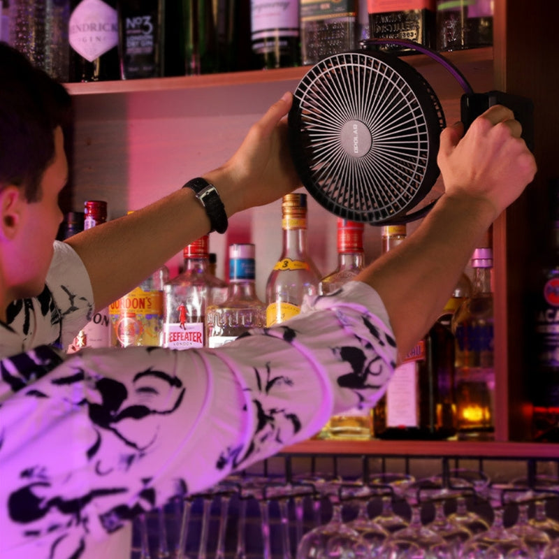 Portable Fans Clip-On Desk with 360° Rotation | USB