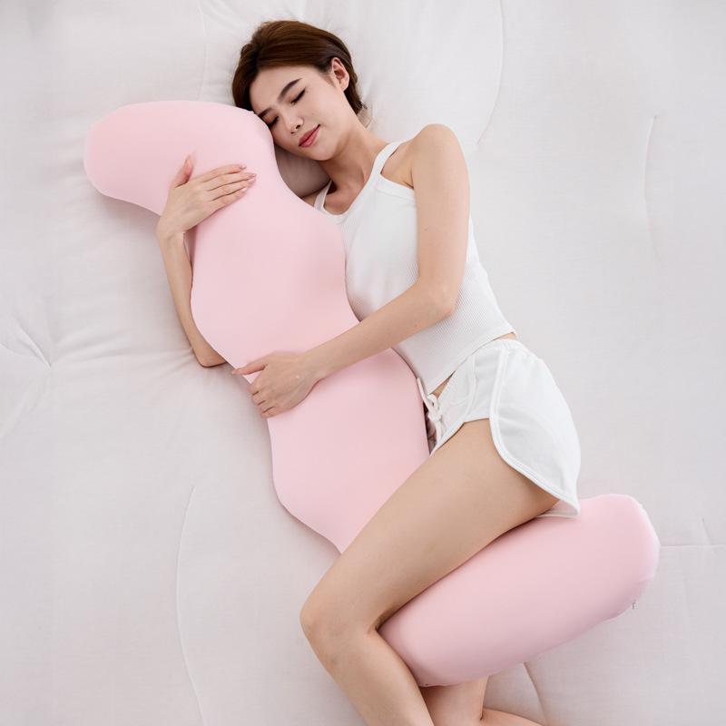 Pregnancy Pillow with Body Support | Seahorse Shape