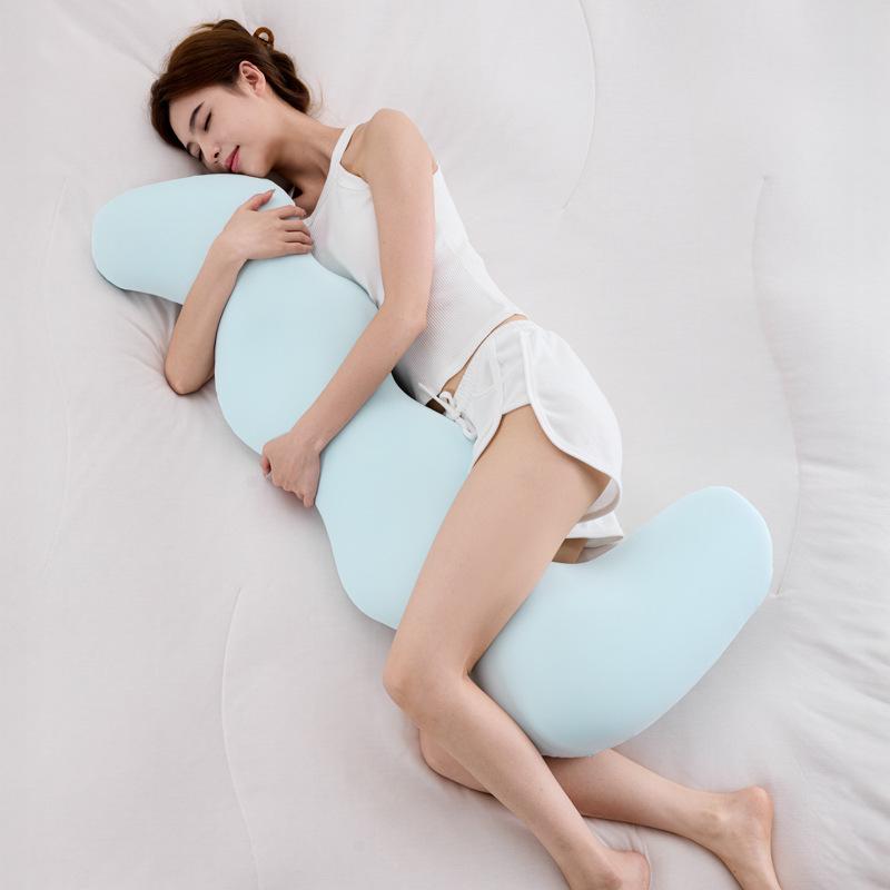 Pregnancy Pillow with Body Support | Seahorse Shape