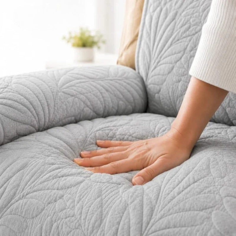 Recliner Sofa Cover with Remote Pocket | Non-Slip