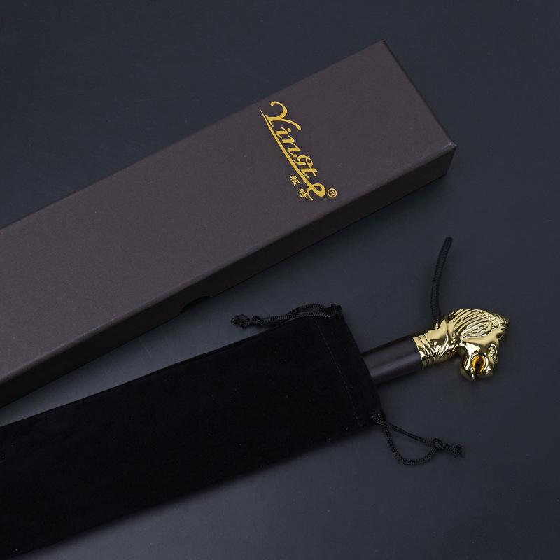 Shoe Horn with Animal Handle | Gold-Tone