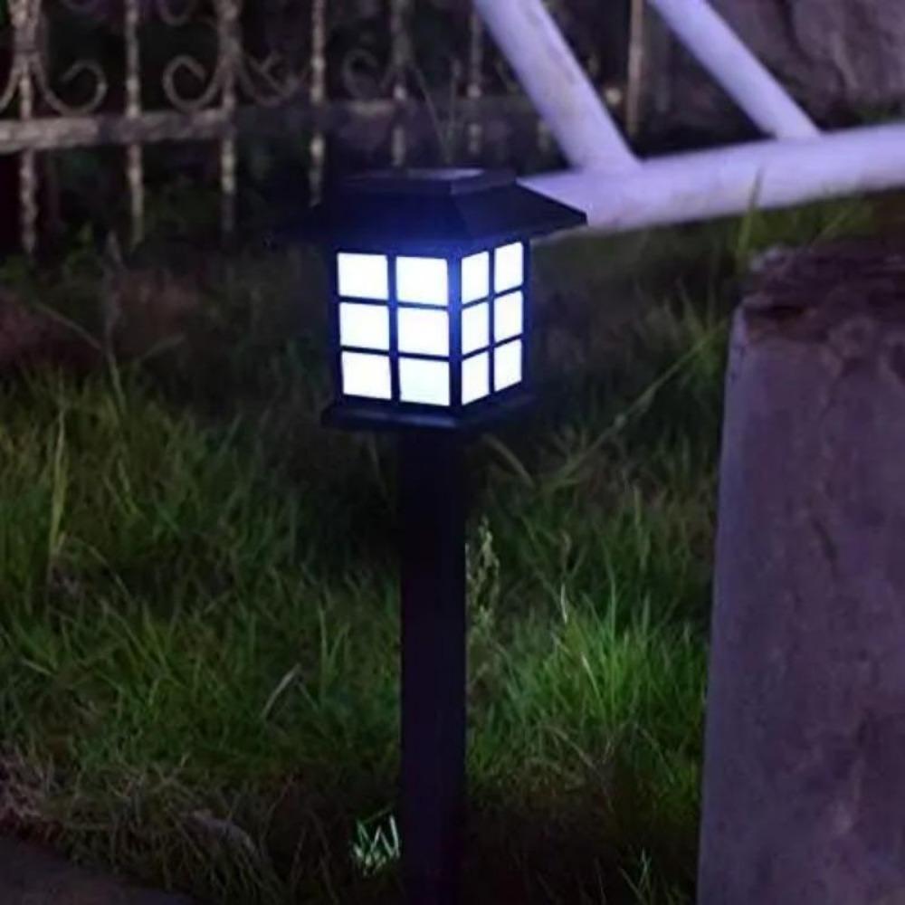 Solar Landscape Lighting LED Pathway Lantern | Exterior