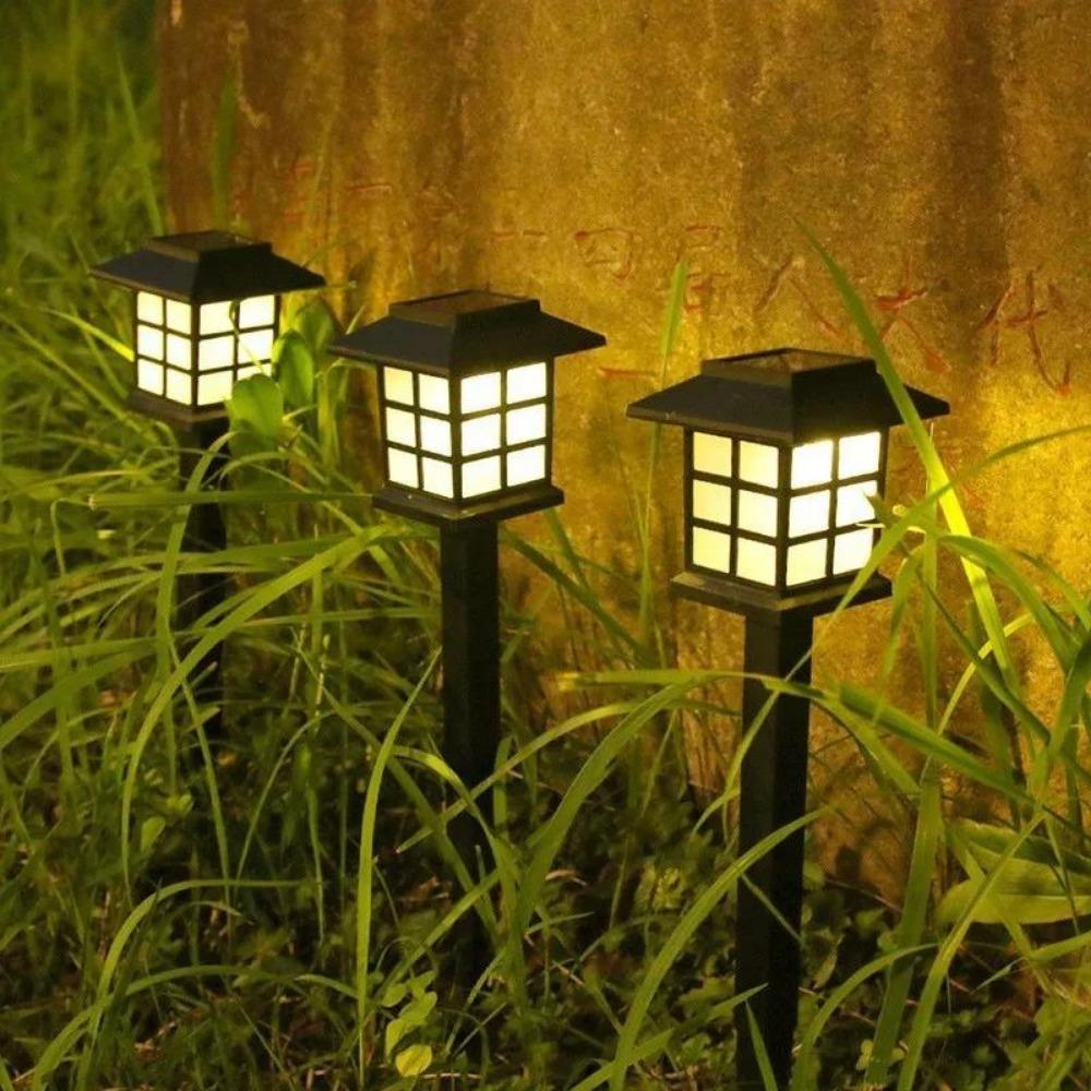 Solar Landscape Lighting LED Pathway Lantern | Exterior