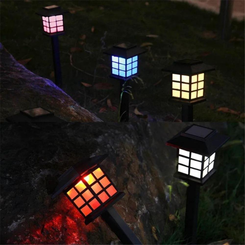 Solar Landscape Lighting LED Pathway Lantern | Exterior
