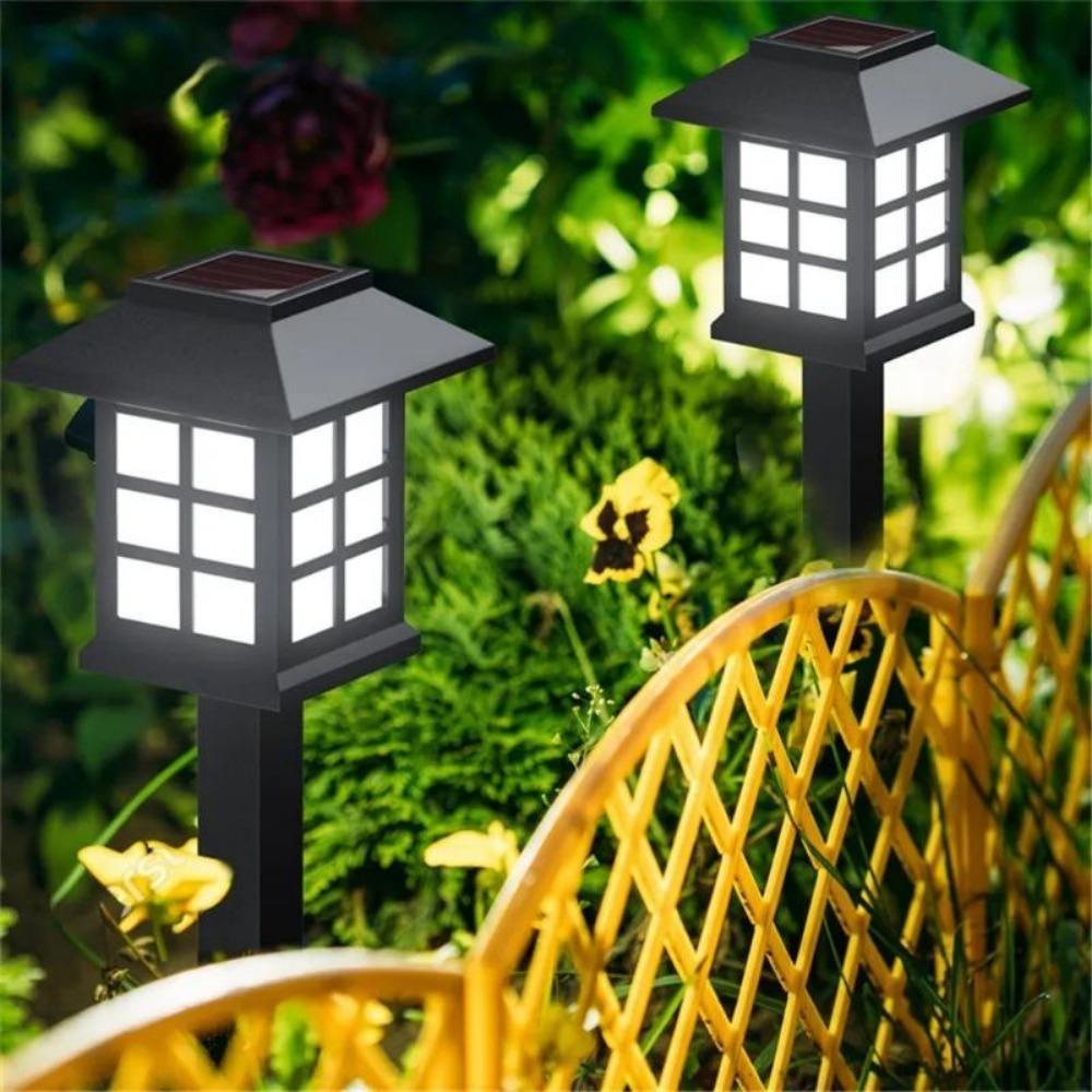 Solar Landscape Lighting LED Pathway Lantern | Exterior