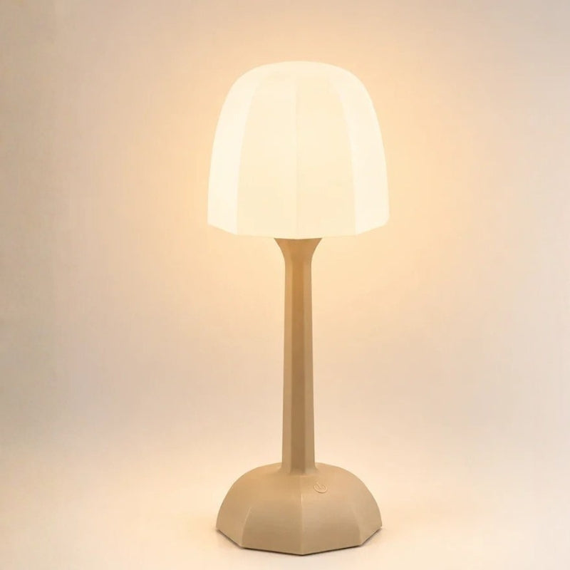 Table Lamp Dome Shade LED Cordless for Bedroom | 16-Color