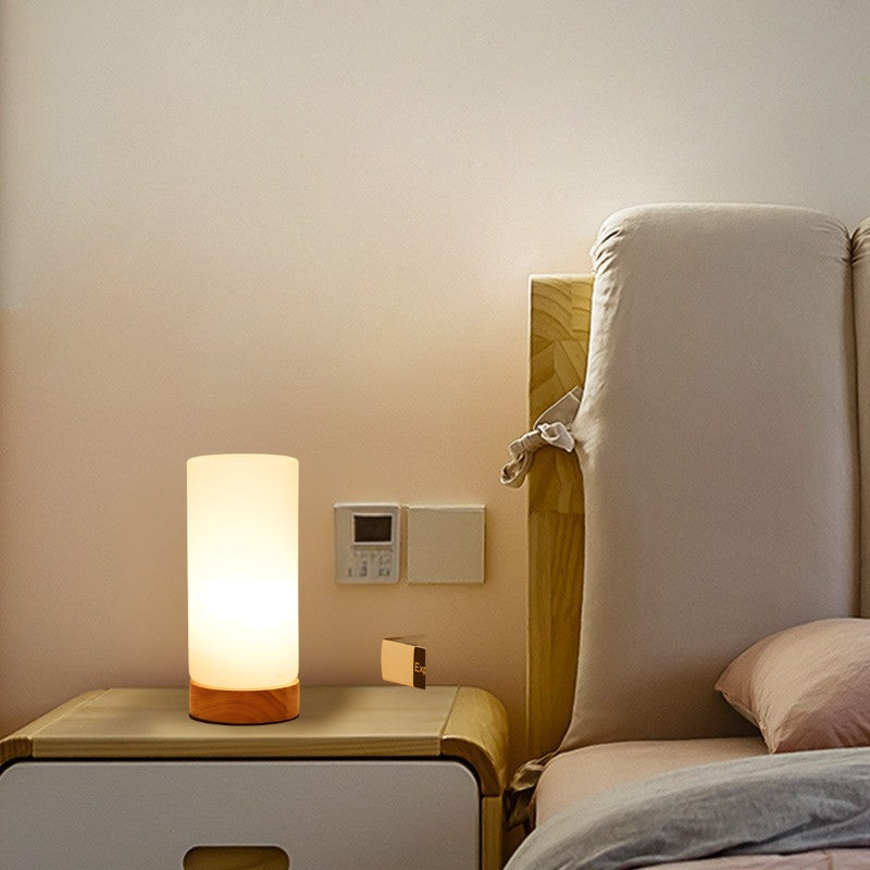 Table Lamps LED Wooden Base | Bedroom Bedside