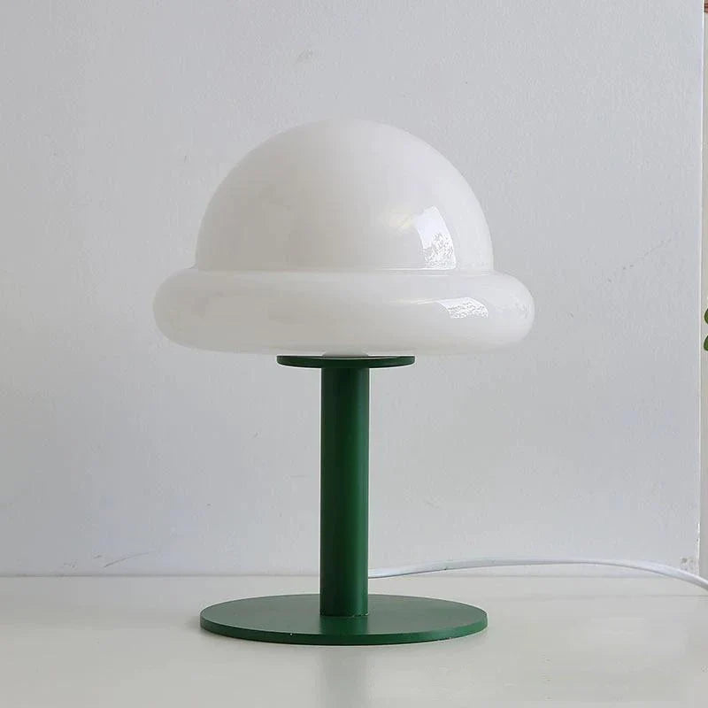 Table Lamps Mushroom Glass Dome for Living Room | LED