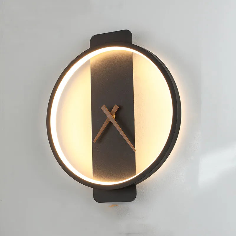 Wall Clock for Living Room with Backlit LED | Round