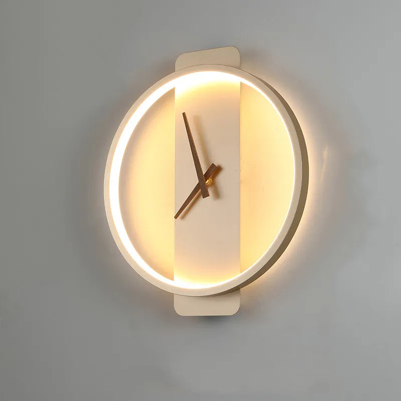 Wall Clock for Living Room with Backlit LED | Round