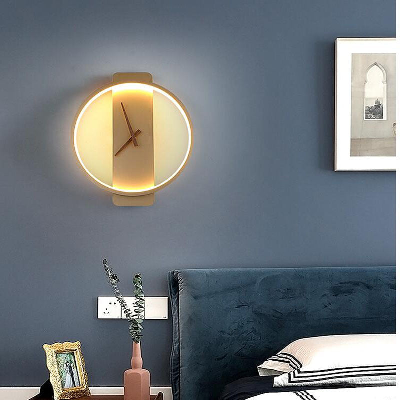 Wall Clock for Living Room with Backlit LED | Round