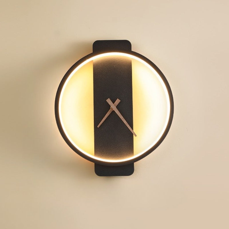 Wall Clock for Living Room with Backlit LED | Round