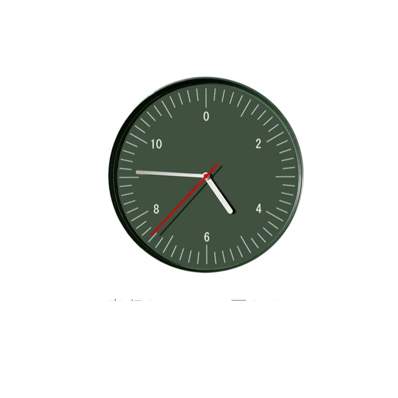 Wall Clock Round with Minimalist Dial | Silent