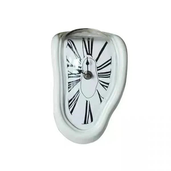 Wall Clocks Melting Distorted | Roman Numeral