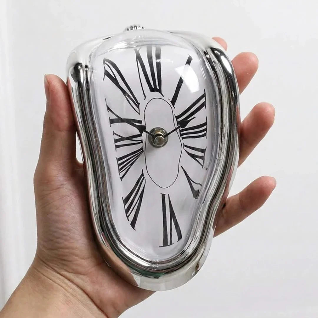 Wall Clocks Melting Distorted | Roman Numeral