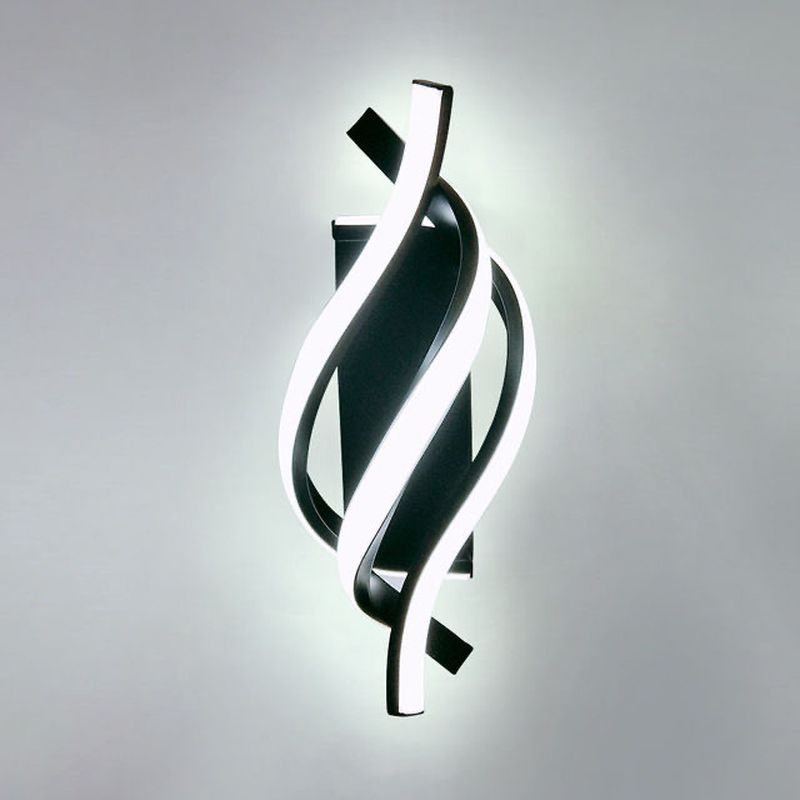 Wall Sconce LED for Bedroom Bedside | Spiral Design
