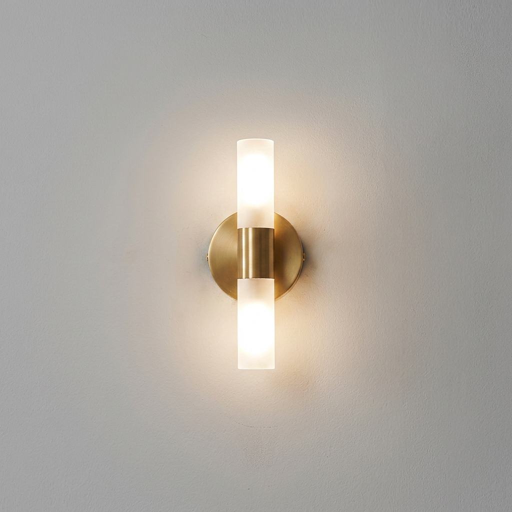 Wall Sconces with LED for Bedroom & Living Room | Modern Cylinder