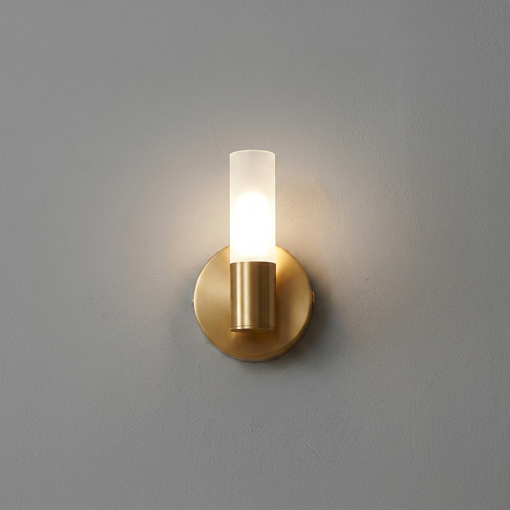 Wall Sconces with LED for Bedroom & Living Room | Modern Cylinder