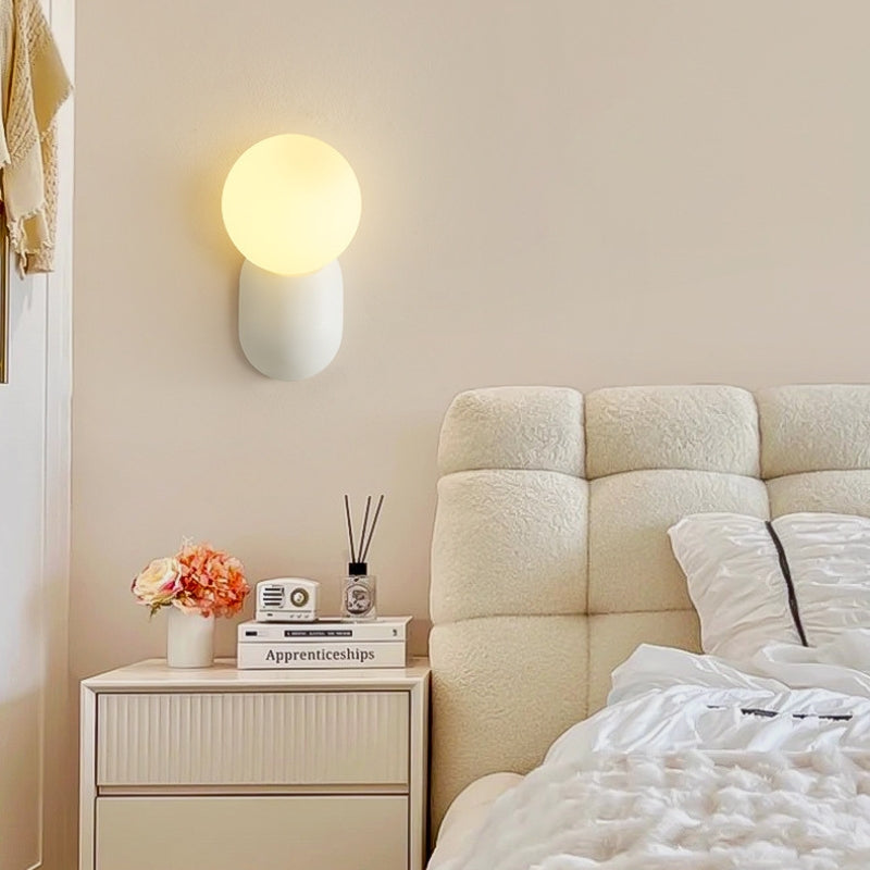 Wall Sconces with LED Globe for Bedroom & Living Room | Modern
