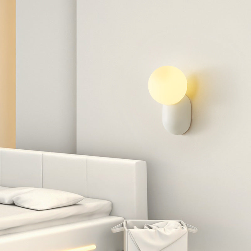 Wall Sconces with LED Globe for Bedroom & Living Room | Modern