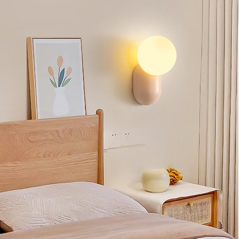 Wall Sconces with LED Globe for Bedroom & Living Room | Modern