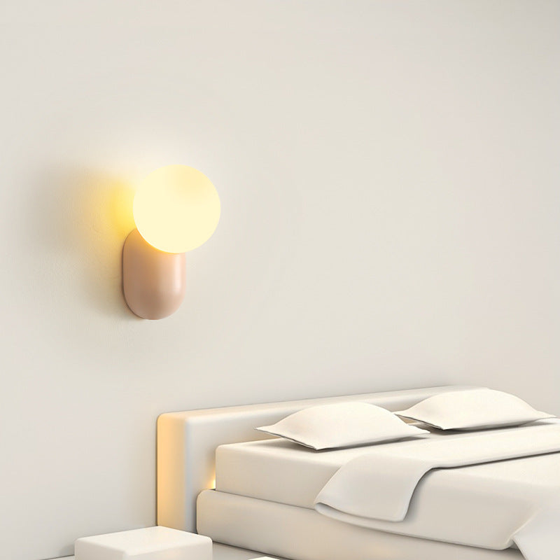 Wall Sconces with LED Globe for Bedroom & Living Room | Modern