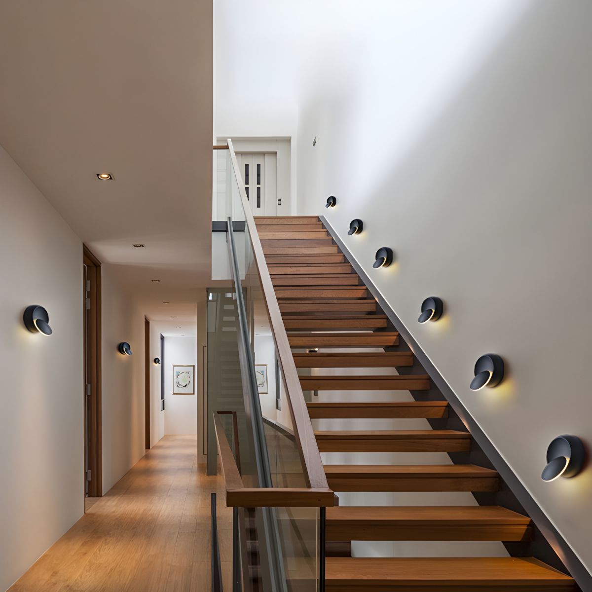Wall Sconces with Rotating Disc Design | LED