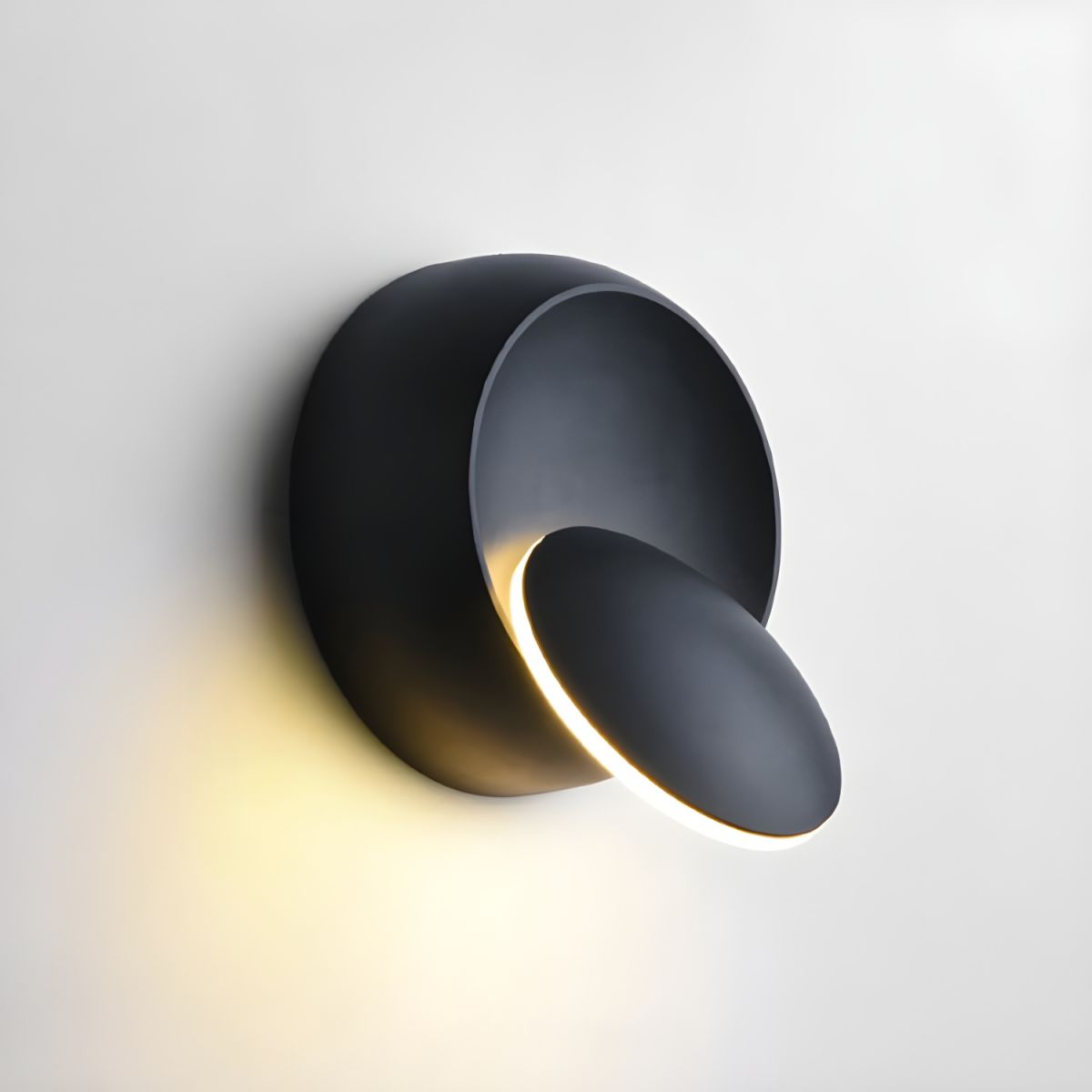 Wall Sconces with Rotating Disc Design | LED