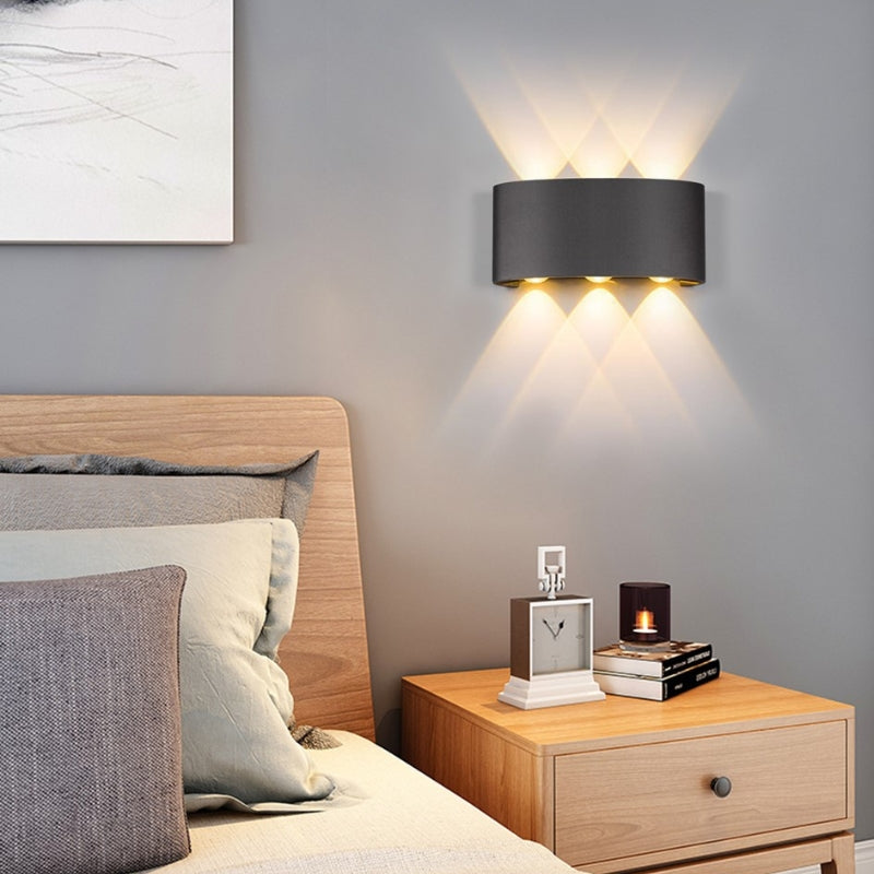 Wall Sconces with Up-Down LED | Bedroom