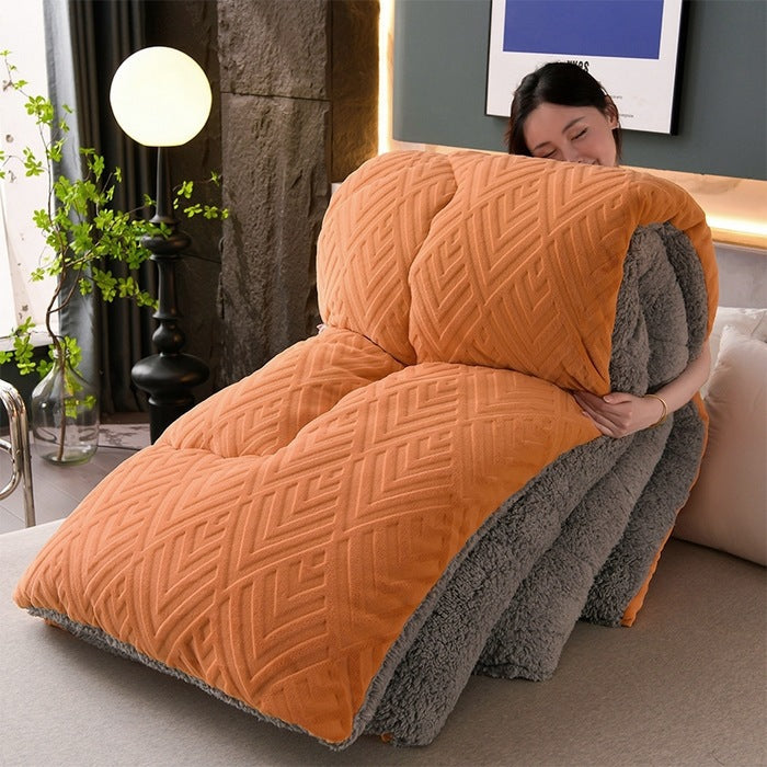 Weighted Blanket Fleece Bed | Large