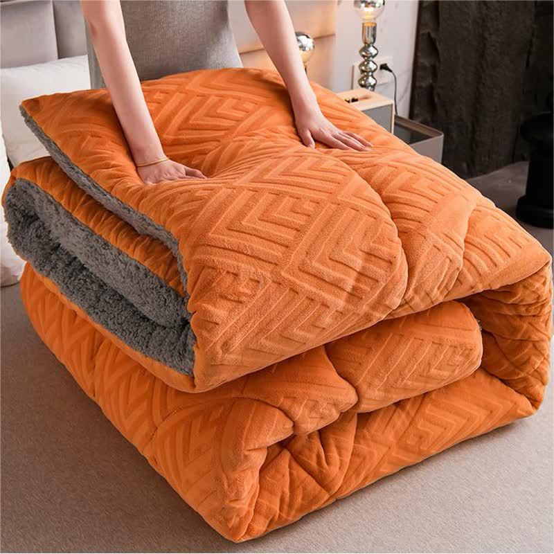 Weighted Blanket Fleece Bed | Large